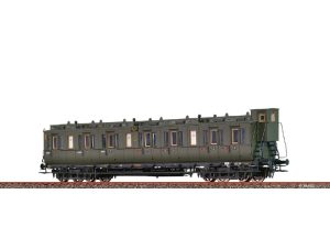 osobní oddílový vůz B4 2.třídy DRG Brawa 45270