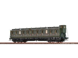 osobní oddílový vůz C4 3.třídy DRG Brawa 45272