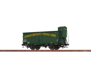 pivní vůz Gb ČSD Schwarzenbergský Pivovar Louny Brawa 51212