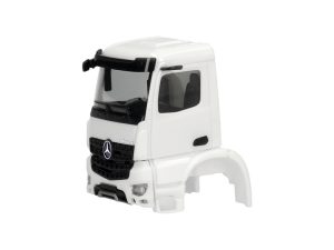 kabina pro MB Arocs S s kamerou v zrcátku bílá 2ks Herpa 086394