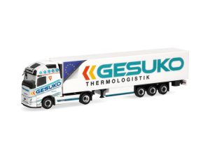 Volvo FH Aero GL XL chladírenský návěs GESUKO Herpa 320436