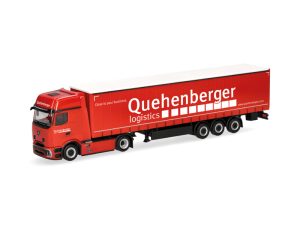MB Actros L ProCabin Gigaspace Quehenberger Herpa 321334