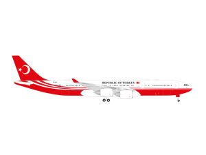 A340-500 – TC-CAN Turkey Government Herpa 538930