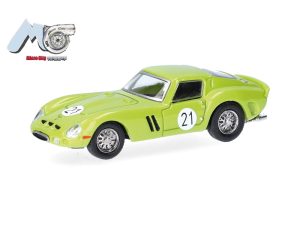 Ferrari 250 GTO 21 zelené Herpa 87MC000059