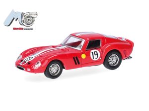 Ferrari 250 GTO 19 červené Herpa 87MC000062