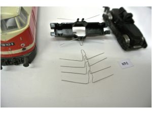 sada sběracích kontaktů pro V180 / BR 118 Gützold (PIKO) H0 KaModel K78