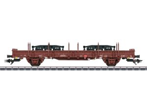 klanicový vůz Ks446 DB s nákladem podvozků Märklin 46409