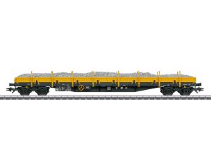 nízkostěnný vůz Res Onrail s nákladem štěrku Märklin 47168