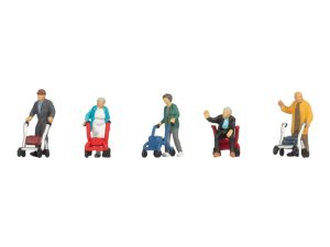 senioři s vozíky Noch 15549