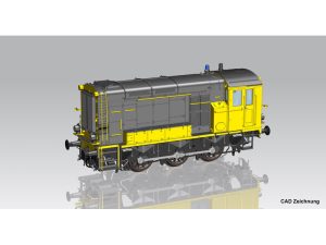 dieselová lokomotiva řady 500 NS Piko 22004