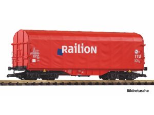 zavřený vůz s plachtou RB Railion Piko 37020