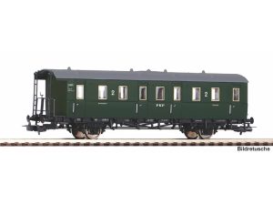 oddílový vůz 2.třídy PKP Piko 53136