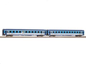 set dvou osobních vozů 2.třídy Eurofima ČD Piko 58270