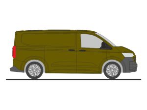 VW e-Transporter skříň KR T7 zelený Rietze 11723