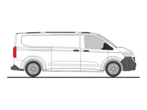 VW e-Transporter skříň LR T7 bílý Rietze 11728