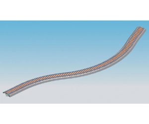 kolej flexi G800 Geo Line, délka 790mm Roco 61106