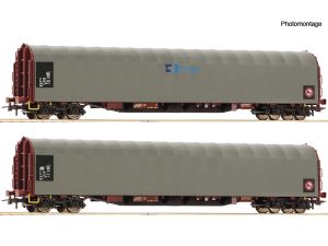 set vozů krytých plachtou Rils-y ČD Cargo Roco 6600159