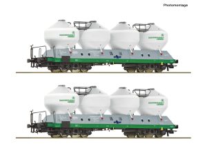 set vozů Raj/Uacs Českomoravský Cement ČD Roco 6600237