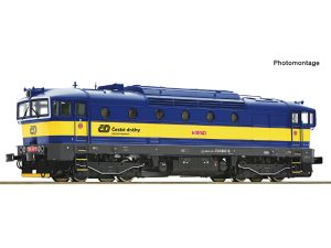 dieselová lokomotiva 754 047-9 Brejlovec DCC se zvukem Roco 7310089