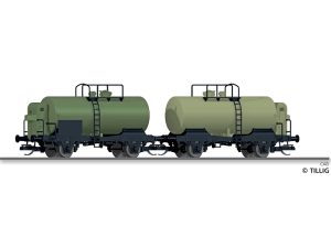 set dvou kotlových vozů R ČSD Tillig 01140