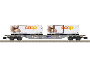 kontejnerový vůz Sngs s kontejnery coop® SBB Cargo Trix 15496