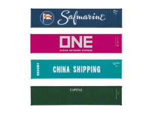 set kontejnerů 40 ft (4 ks) Trix 66588