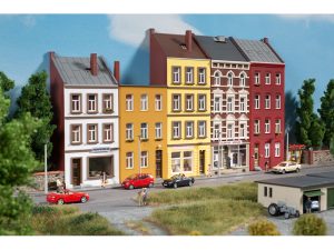 poloreliéfní domy ulice Schmidtstraße 18/20/22/24/26 Auhagen 11467