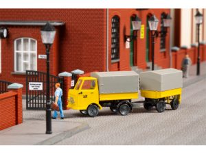 Multicar M22 poštovní s přívěsem Auhagen 43662