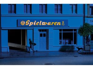 LED světelné logo Hračkářství Auhagen 58111