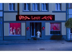 LED světelné logo Love Auhagen 58112