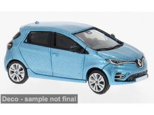 Renault Zoe světle modrá metalíza 2019 Brekina PCX870581