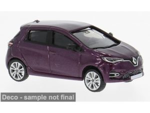 Renault Zoe fialová metalíza 2019 Brekina PCX870583