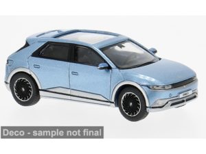 Hyundai Ioniq 5 světle modrá metalíza 2022 Brekina PCX870586