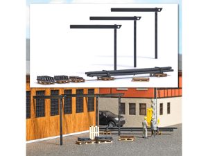 palety se strojírenskými díly Busch 1815