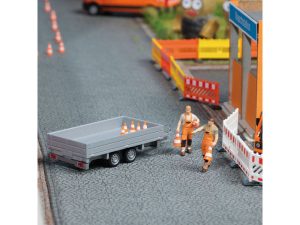 silničáři s dopravními kužely Busch 1867