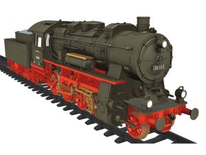 parní lokomotiva 56 163 DR Busch 30001