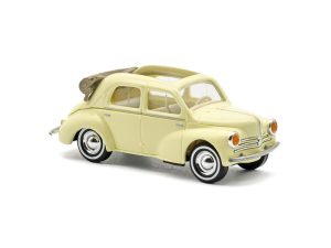 Renault 4 CV kabriolet žlutý Busch 46576
