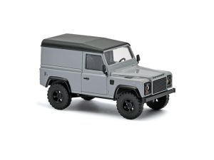 Land Rover Defender skříň, stříbrný Busch 54356