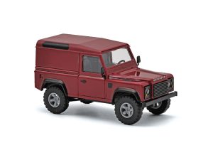 Land Rover Defender skříň, červený Busch 54357
