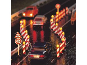 výstražné světelné dopravní stojany blikající Busch 5959