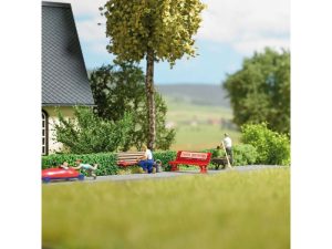 set natírání laviček H0 Busch 7978