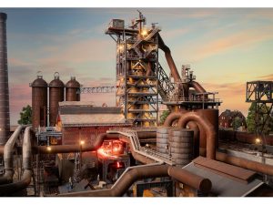 vysoká pec se slévárnou Faller 130026