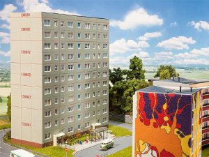 panelový dům P2 základní verze Faller 130801