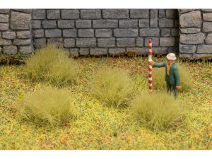 velké trsy trávy světle zelené Faller 171390