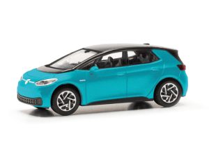 VW ID.3 tyrkysová metalíza Herpa 431101-002
