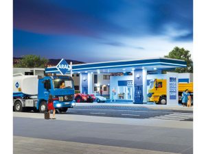 moderní čerpací stanice ARAL Polyplate Kibri 38547