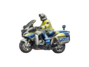 policejní motocykl s policistou, Německo Noch 10910