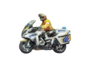 policejní motocykl s policistou, Belgie Noch 10916