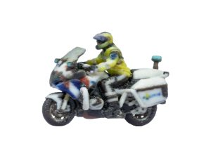 policejní motocykl s policistou, Nizozemsko Noch 10917