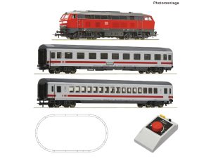 analogový set Rocoline s dieselovou lokomotivou řady 218 DB AG Roco 5100017